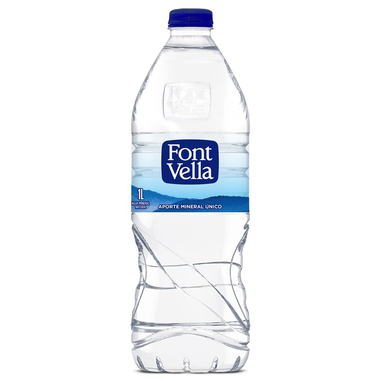 Dia Agua mineral natural Font Vella botella 1 l