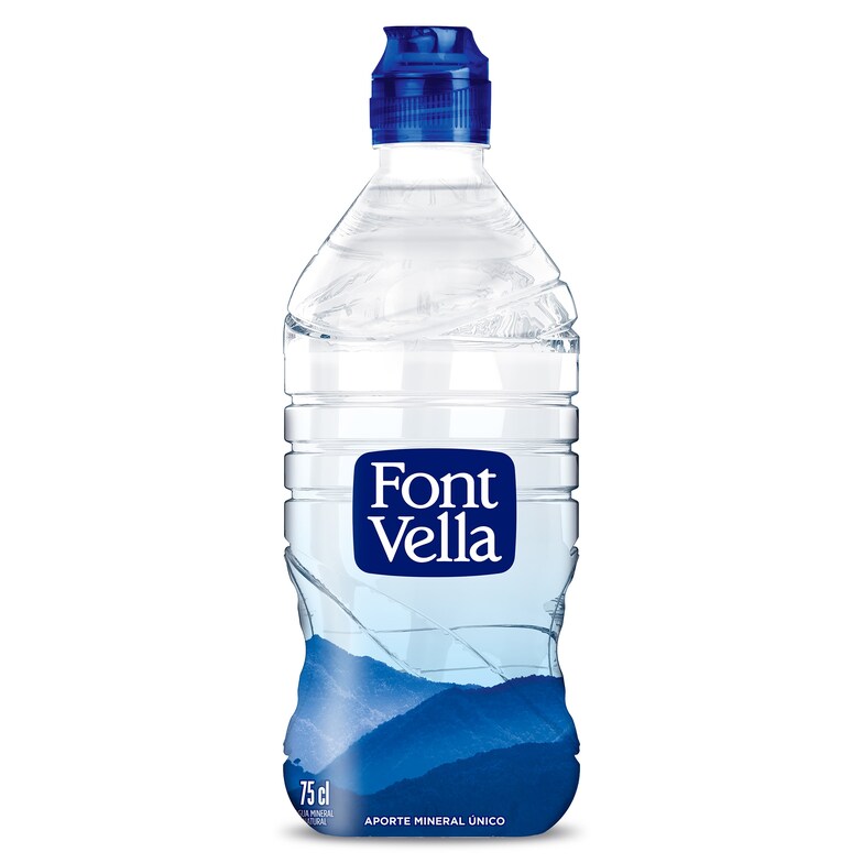 Dia Agua Mineral Natural Font Vella Botella 75 Cl