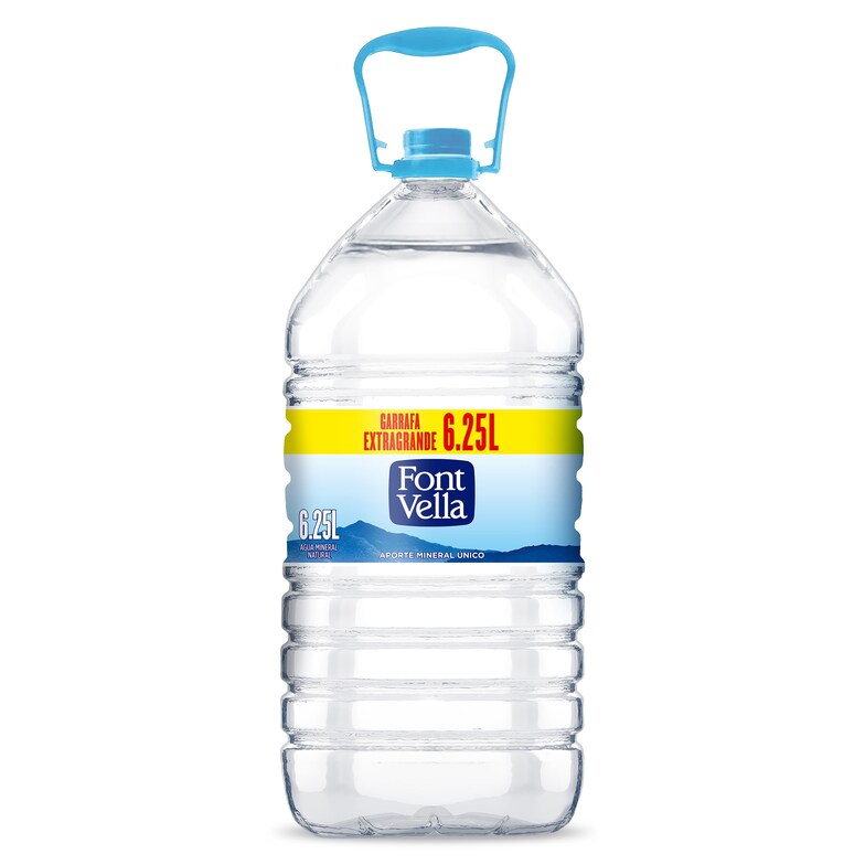 Dia Agua mineral natural Font Vella garrafa 6.25 l