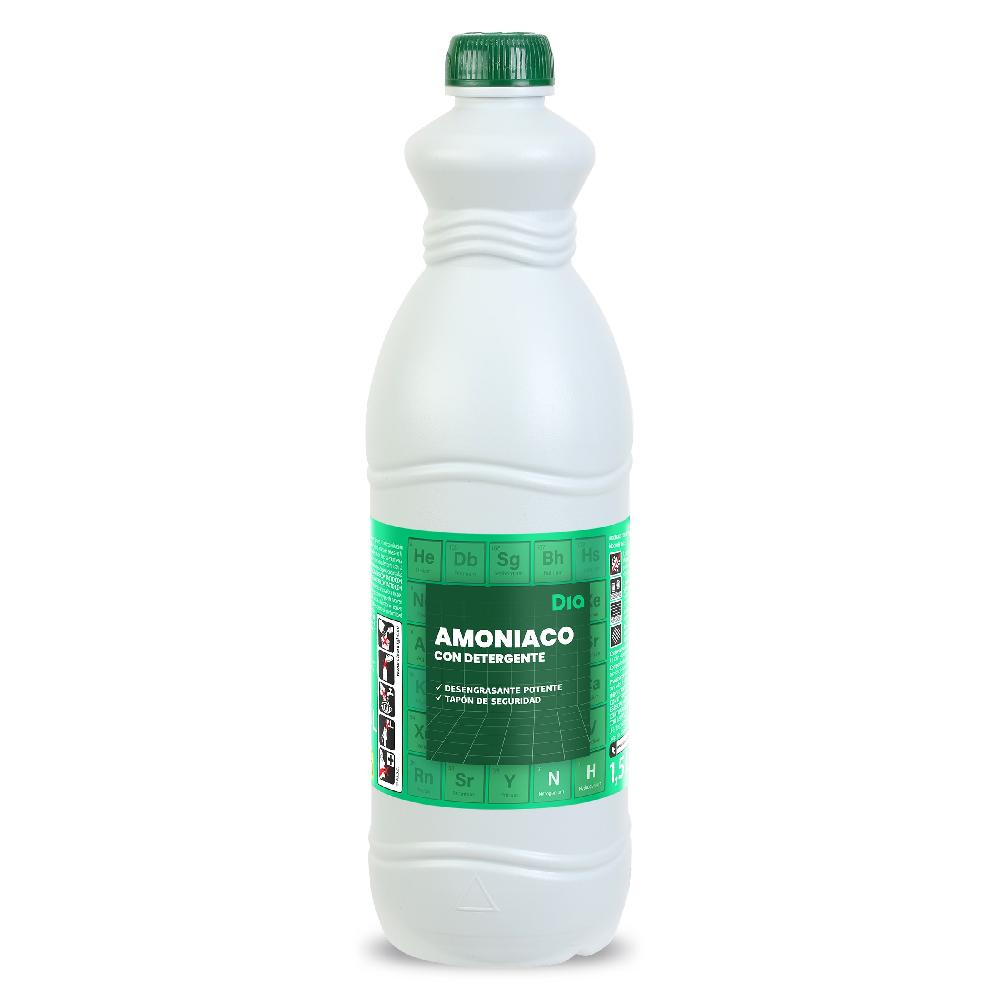 Dia Amoniaco con detergente Dia botella 1.5 l