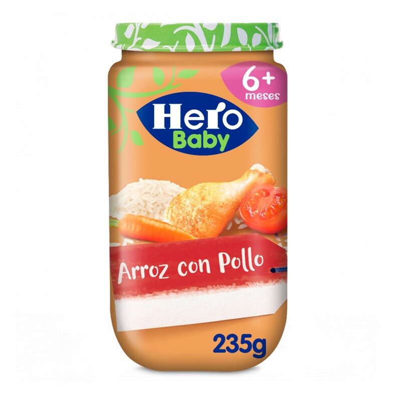 Dia Arroz con pollo Hero frasco 235 g