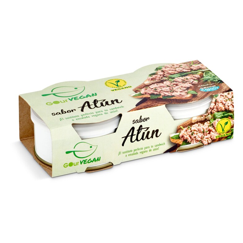 Dia Atún vegano Gourmet Cazorla lata 2 x 80 g