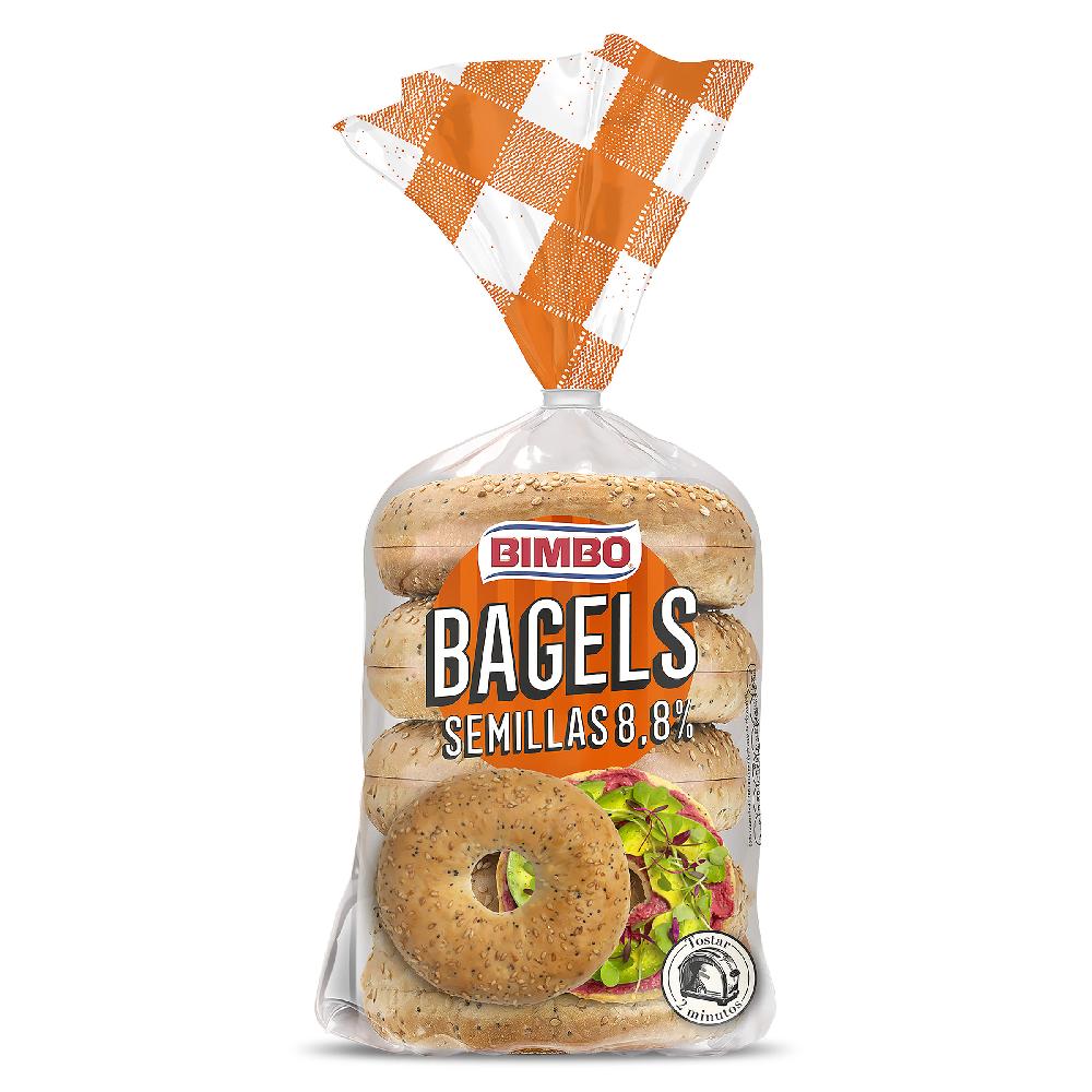Dia Bagels con semillas Bimbo bolsa 300 g