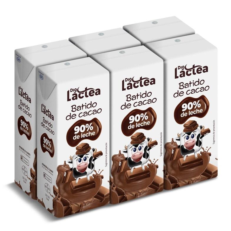 Dia Batido de cacao 90% Dia lactea brik 6 x 200 ml