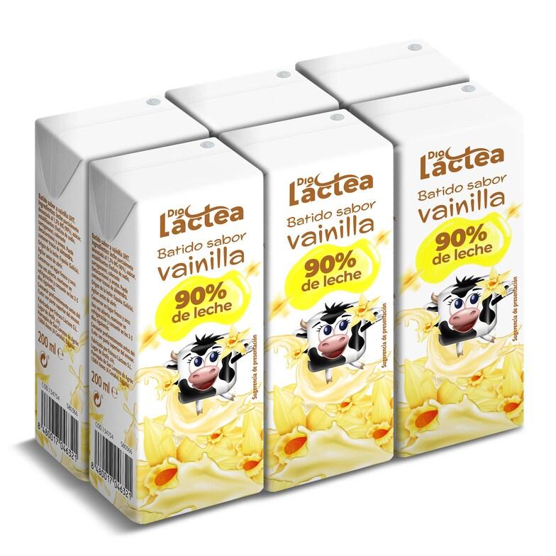 Dia Batido De Vainilla Dia Lactea Brik 6 X 200 Ml