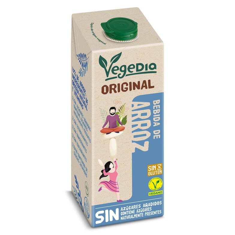 Dia Bebida De Arroz Vegedia Brik 1 L