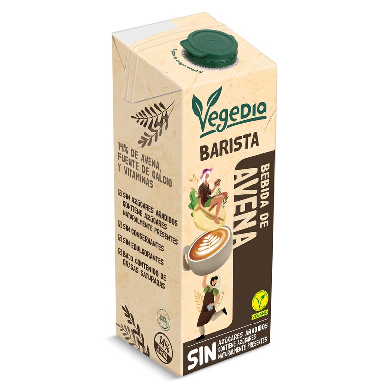 Dia Bebida de avena barista Vegedia brik 1 l