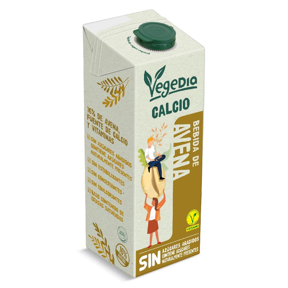 Dia Bebida de avena con calcio Vegedia brik 1 l