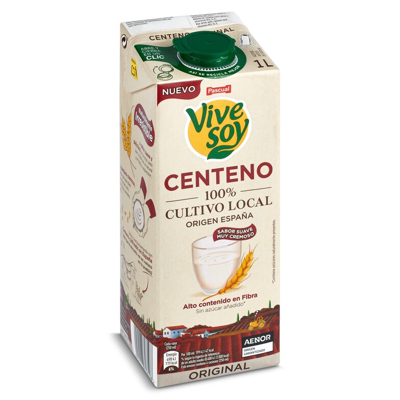 Dia Bebida de centeno Vivesoy brik 1 l