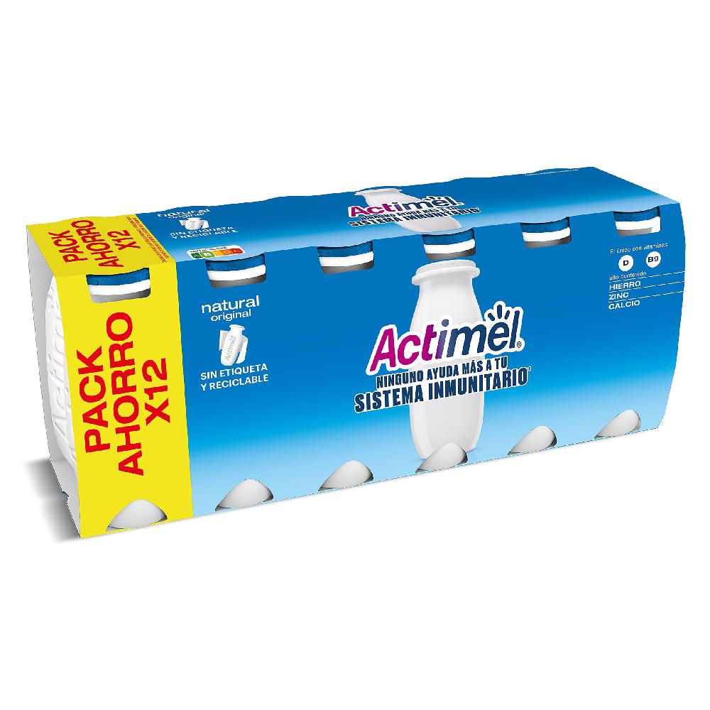 Dia Bebida natural Actimel pack 12 x 100 g
