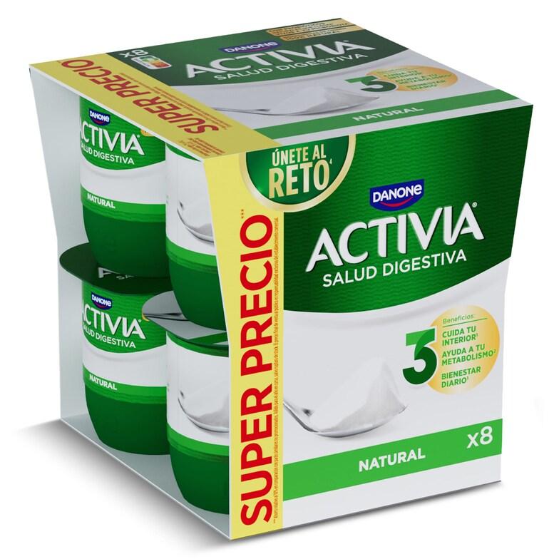 Dia Bífidus natural Activia pack 8 x 120 g