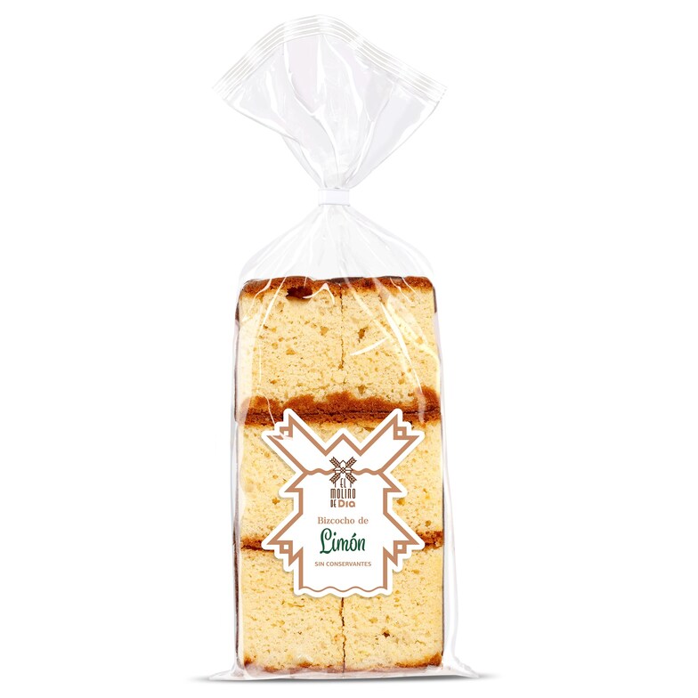 Dia Bizcocho de limón El molino de Dia bolsa 350 g