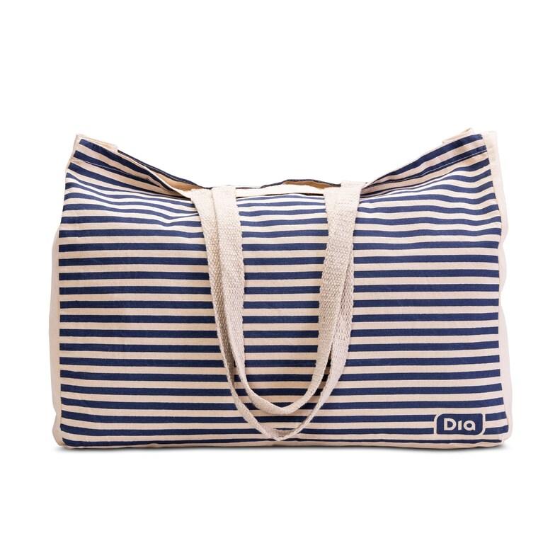 Dia Bolsa De Algodón Azul Dia 1 Unidad