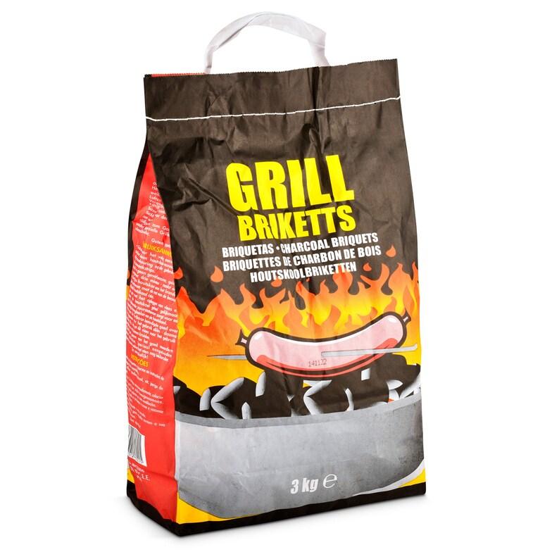 Dia Briqueta De Carbón Los Rivera Bolsa 3 Kg