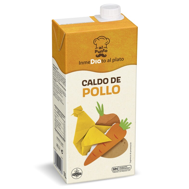 Dia Caldo de pollo Al Punto Dia brik 1 l