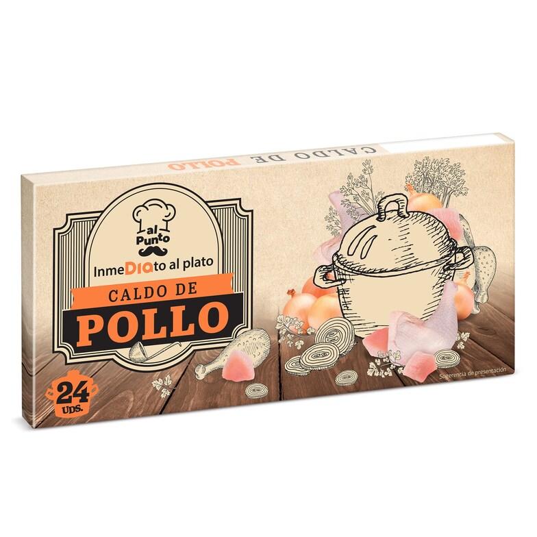 Dia Caldo de pollo Al Punto Dia caja 24 unidades