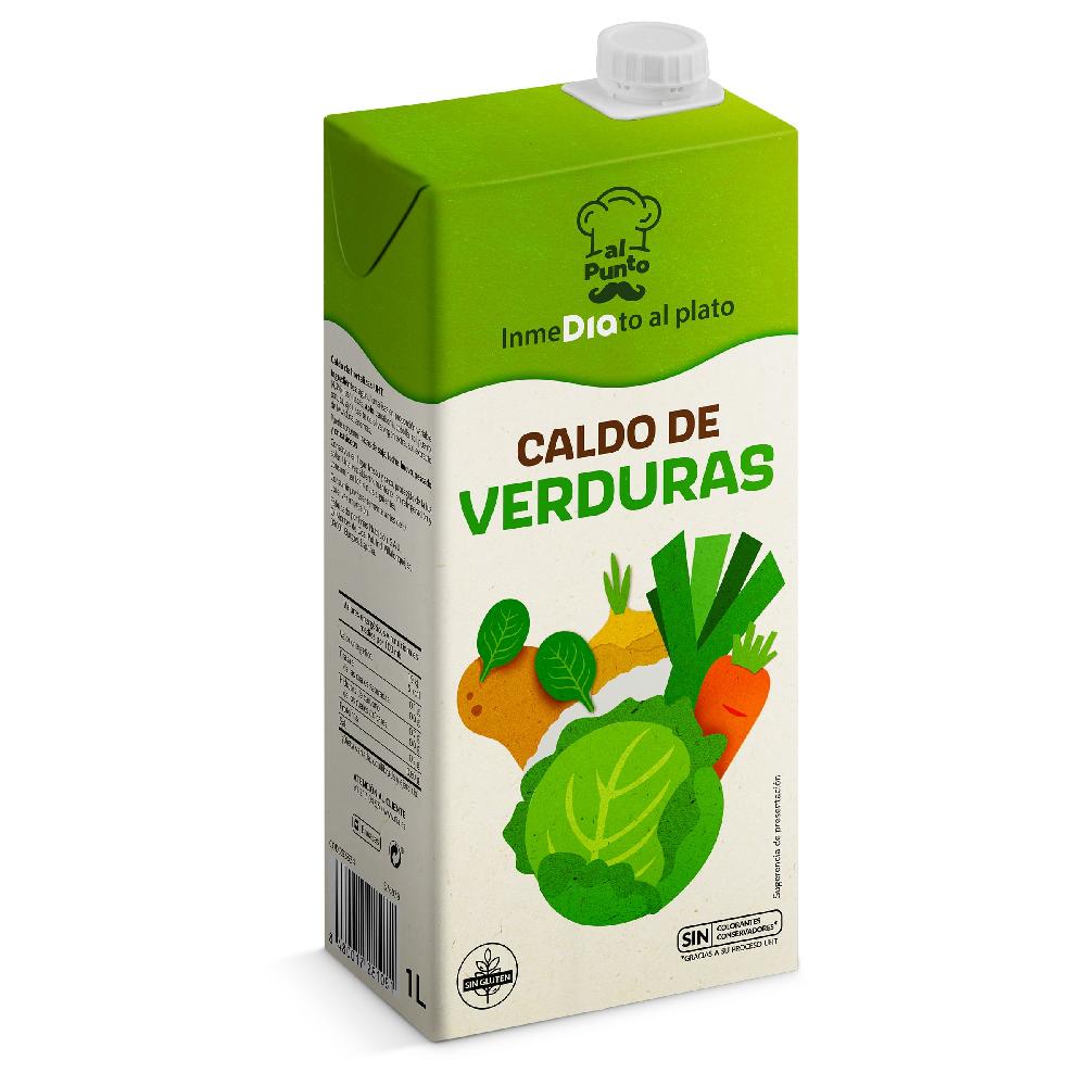 Dia Caldo de verduras Al Punto Dia brik 1 l
