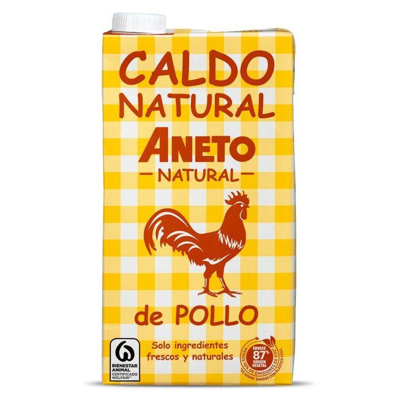 Dia Caldo Natural De Pollo Aneto Brik 1 L