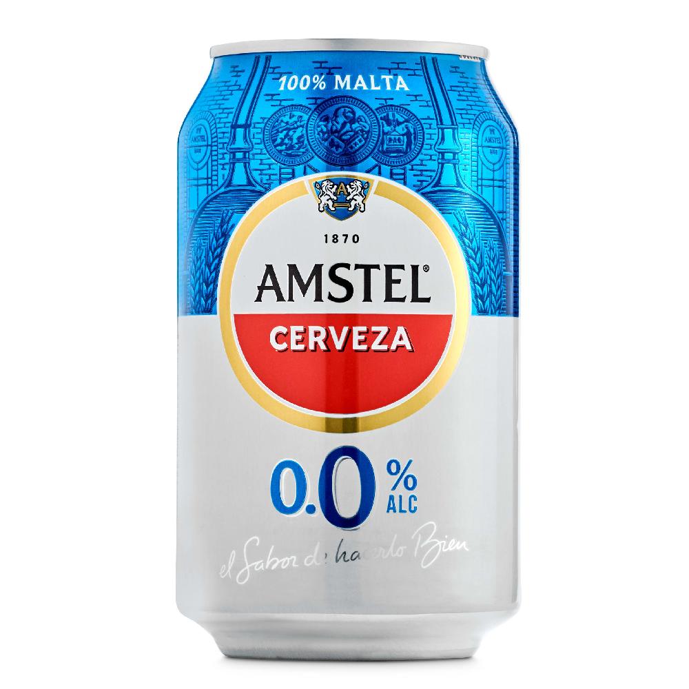 Dia Cerveza 0 0% alcohol Amstel lata 33 cl