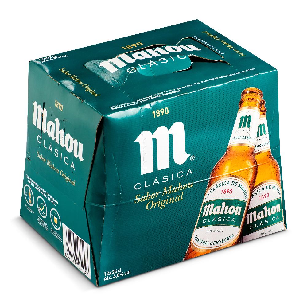 Dia Cerveza Clásica Mahou Botella 12 X 25 Cl
