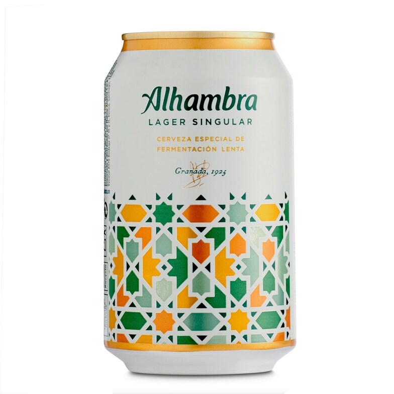Dia Cerveza lager singular Alhambra lata 33 cl