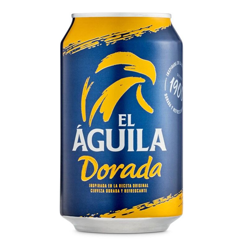 Dia Cerveza Rubia Dorada El Aguila Lata 33 Cl