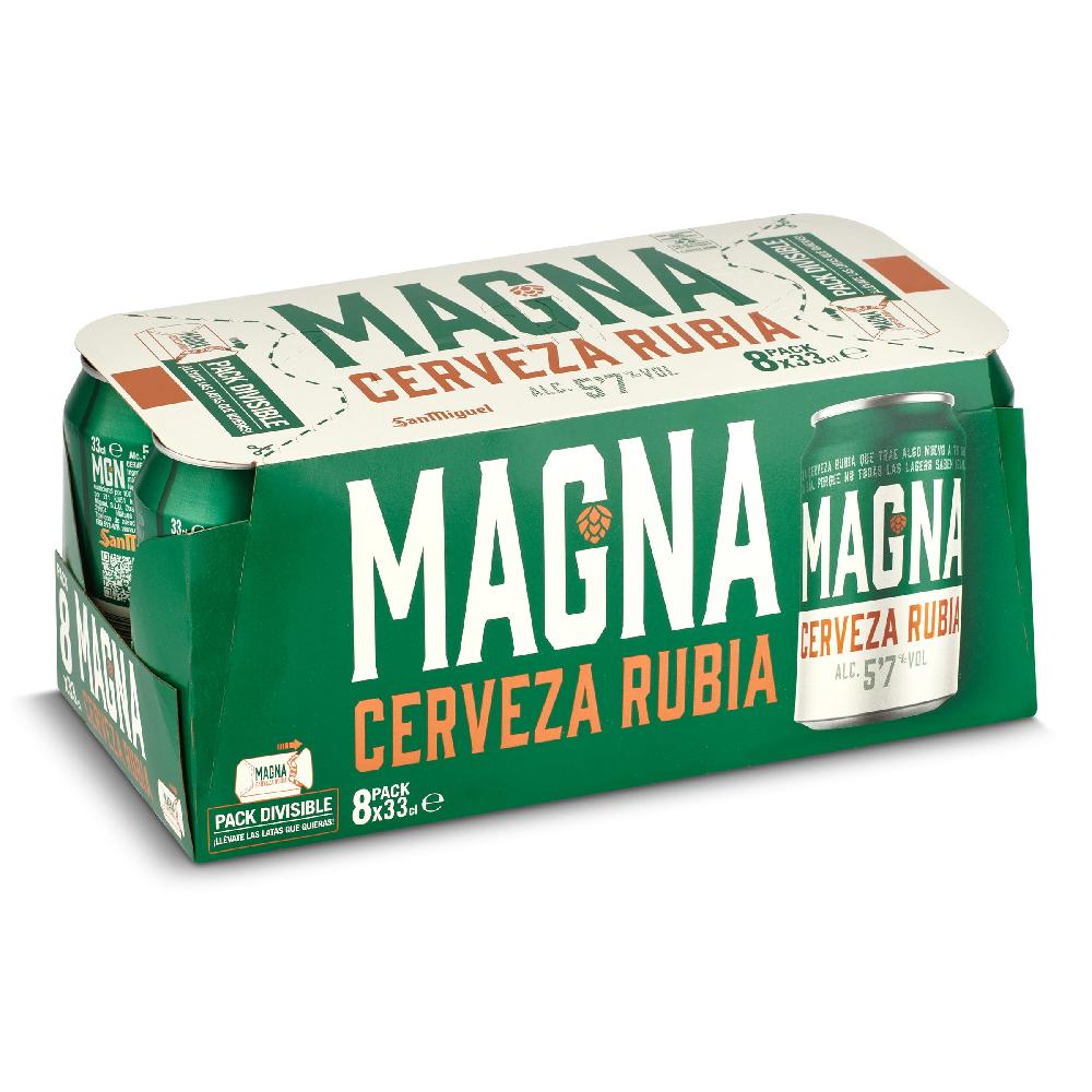 Dia Cerveza San Miguel Magna lata 12 x 33 cl