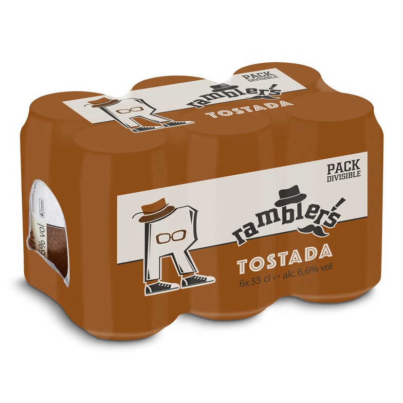 Dia Cerveza Tostada Ramblers De Dia Pack 6 X 33 Cl