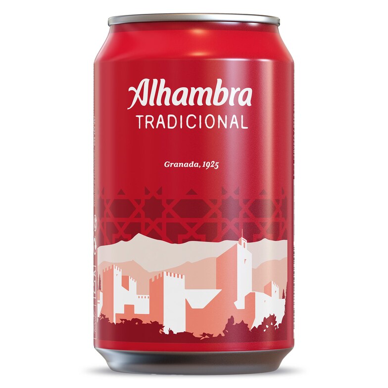 Dia Cerveza tradicional Alhambra lata 33 cl