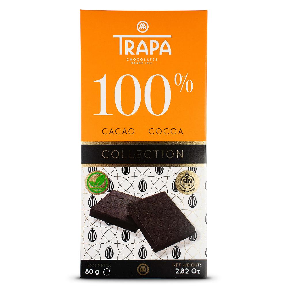 Dia Chocolate negro 100% cacao Trapa 80 g