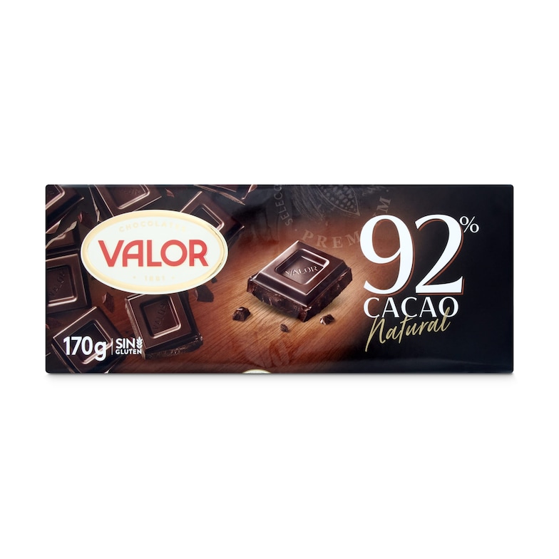 Dia Chocolate negro 92% cacao Valor 170 g