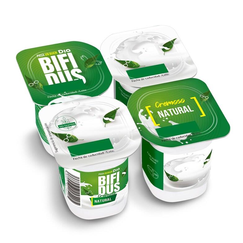 Dia Cremoso natural Bífidus Dia pack 4 x 125 g