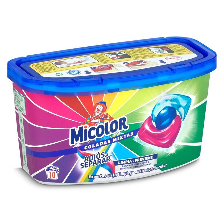 Dia Detergente máquina Micolor caja 10 lavados