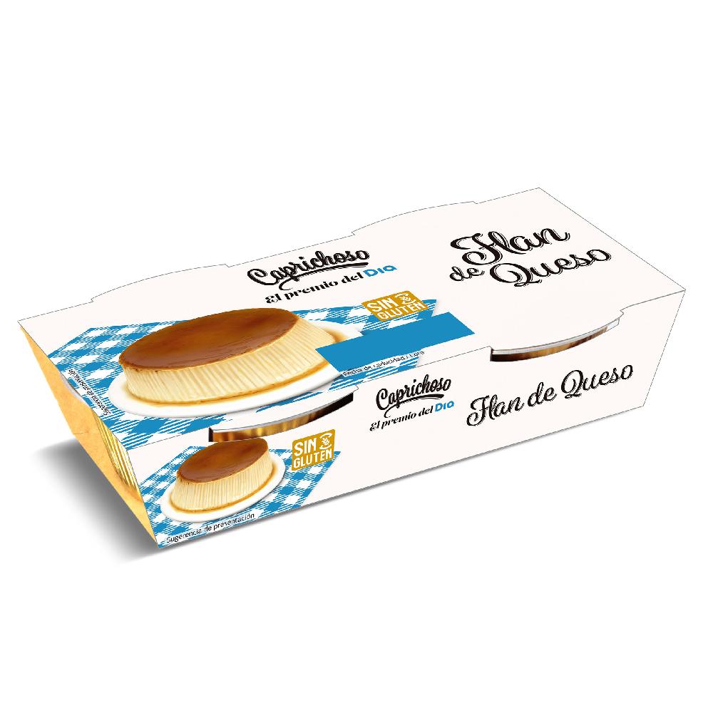 Dia Flan De Queso Caprichoso Dia Pack 2 X 100 G
