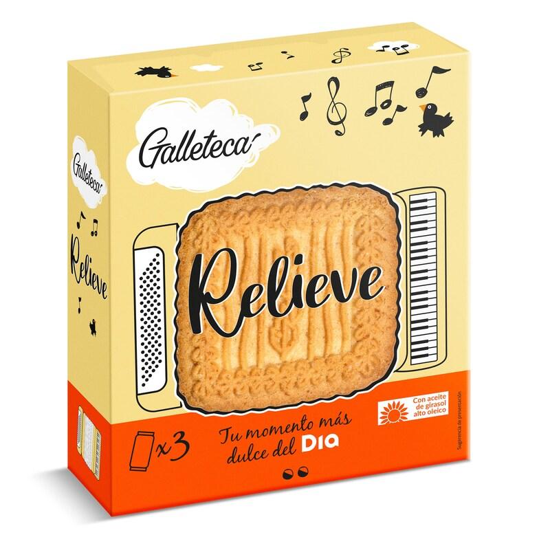 Dia Galletas relieve Galleteca de Dia caja 735 g