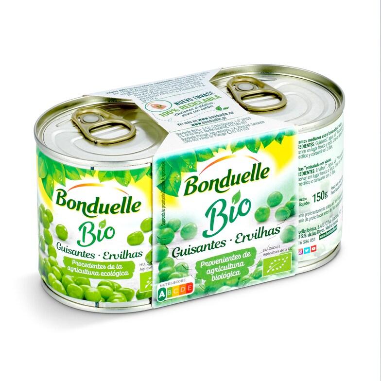 Dia Guisantes bio Bonduelle lata 2 x 130 g