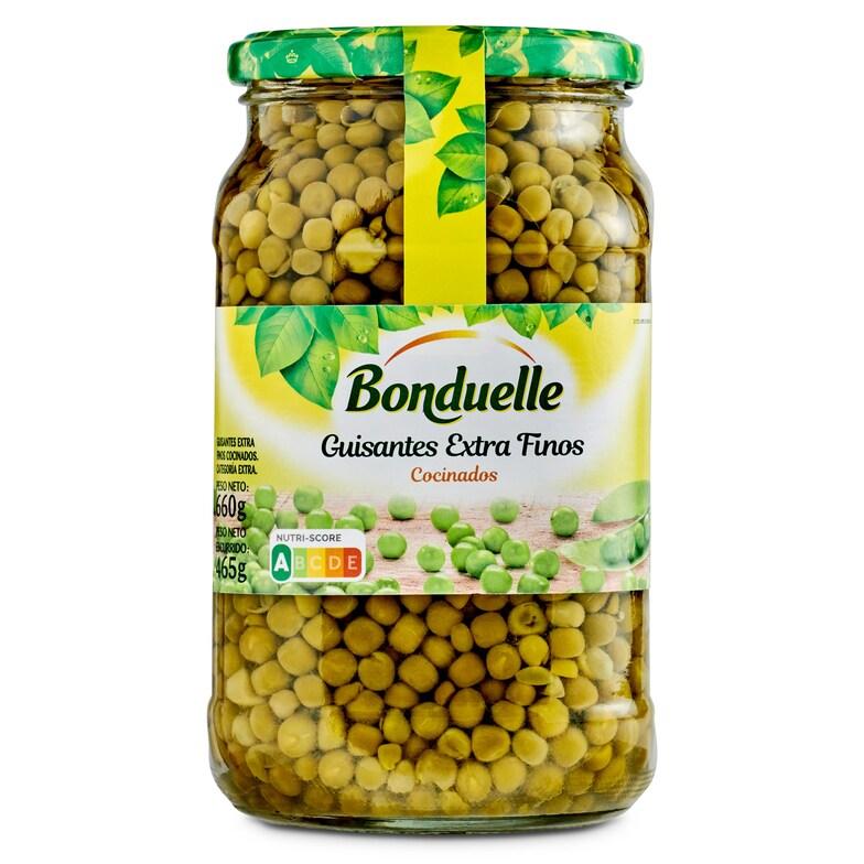 Dia Guisantes extra finos Bonduelle frasco 465 g