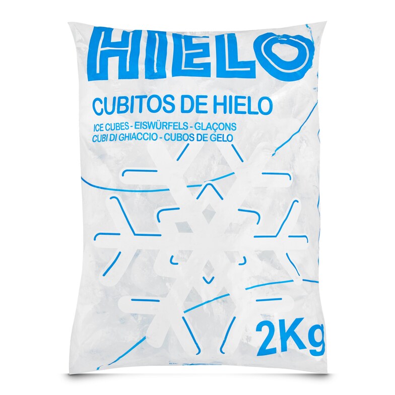 Dia Hielo En Cubitos Bolsa 2 Kg