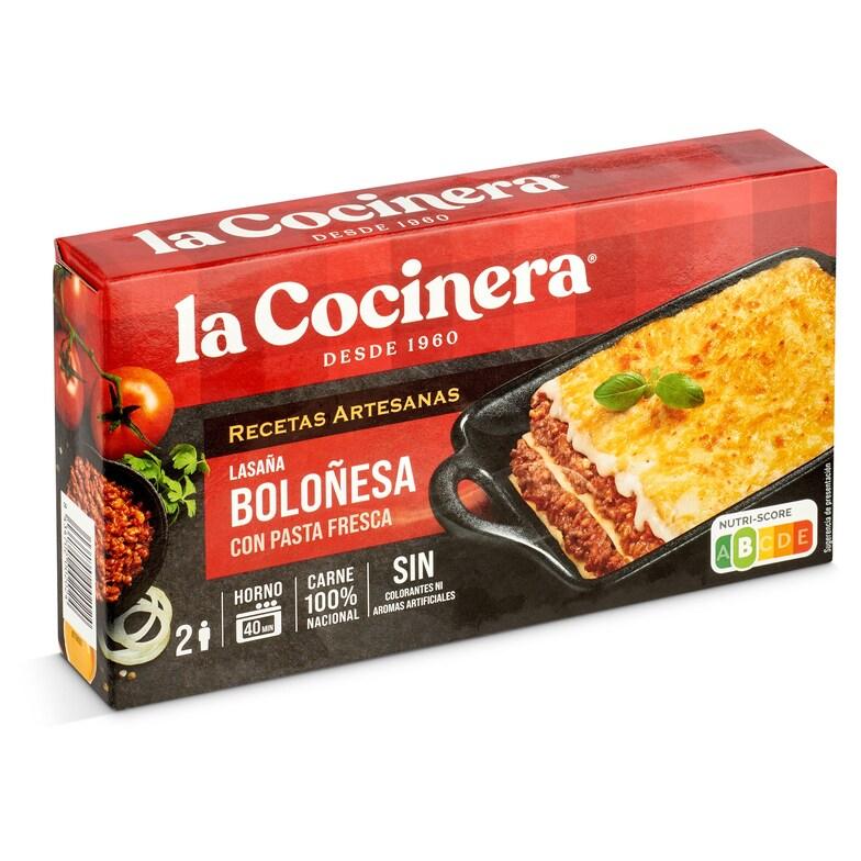 Dia Lasaña Boloñesa La Cocinera Caja 500 G