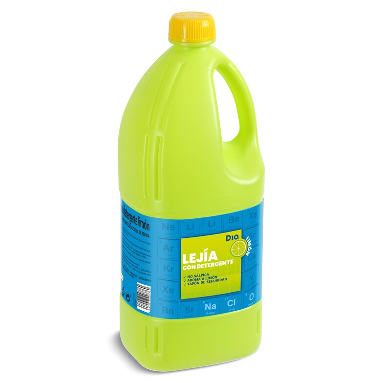 Dia Lejía Con Detergente Limón Dia Garrafa 2 L