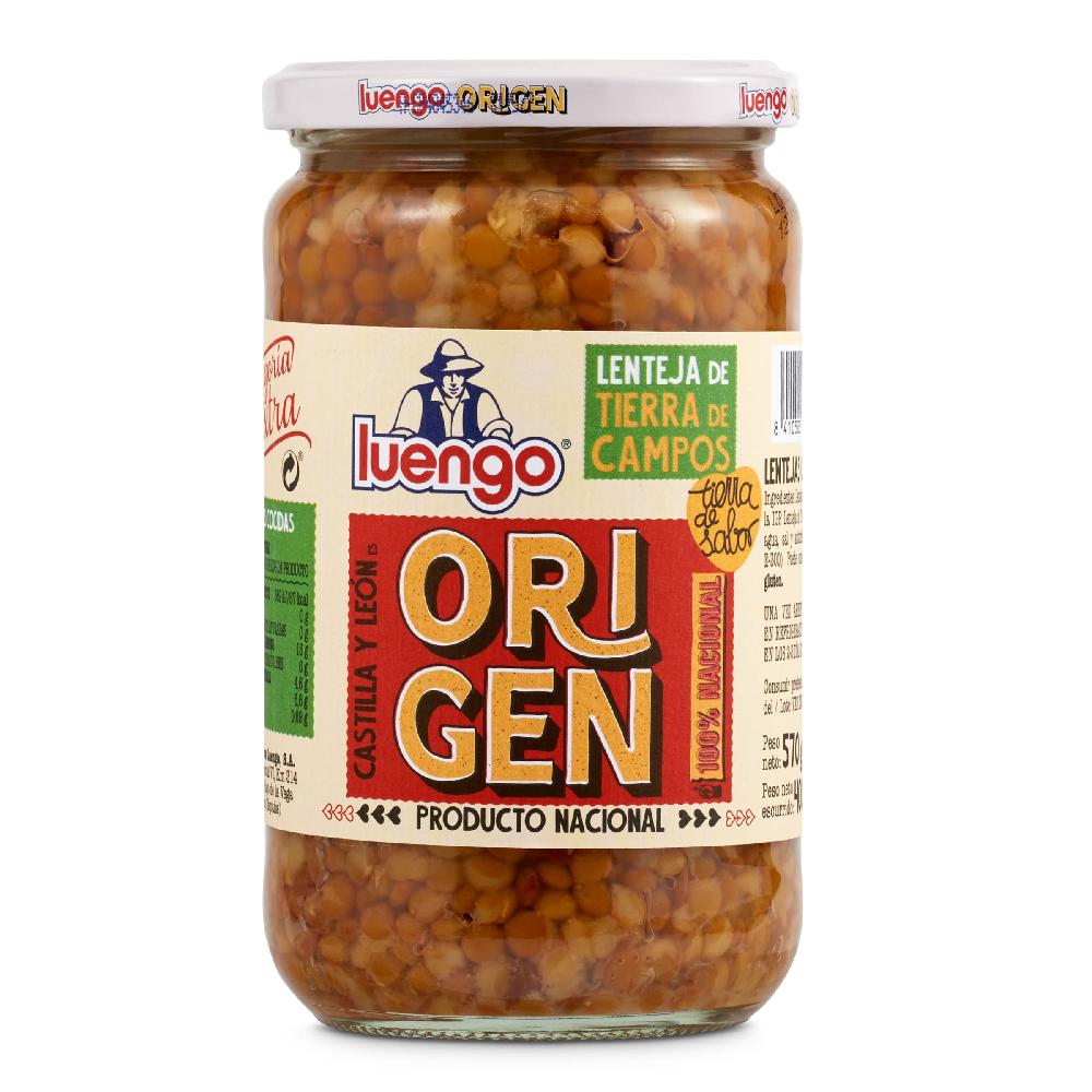 Dia Lenteja pardina cocida Luengo frasco 400 g