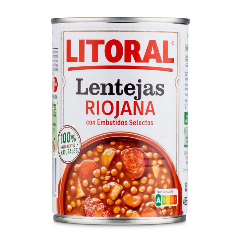 Dia Lentejas a la riojana Litoral lata 430 g