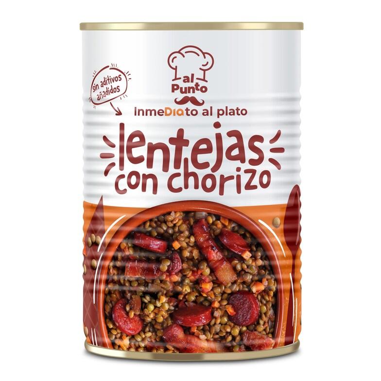Dia Lentejas con chorizo Al Punto Dia lata 415 g