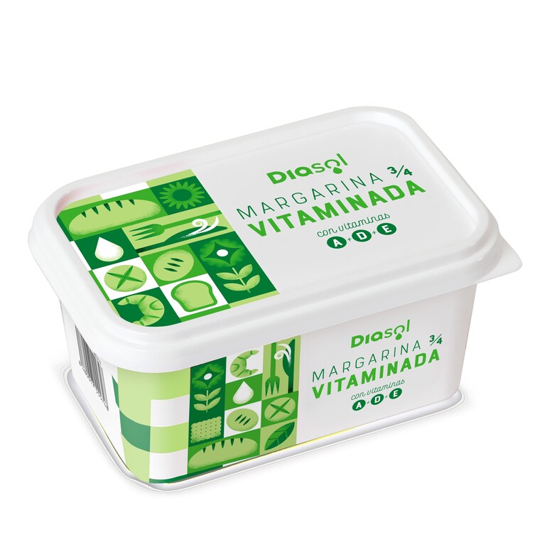Dia Margarina Vitaminada Diasol Tarrina 500 G