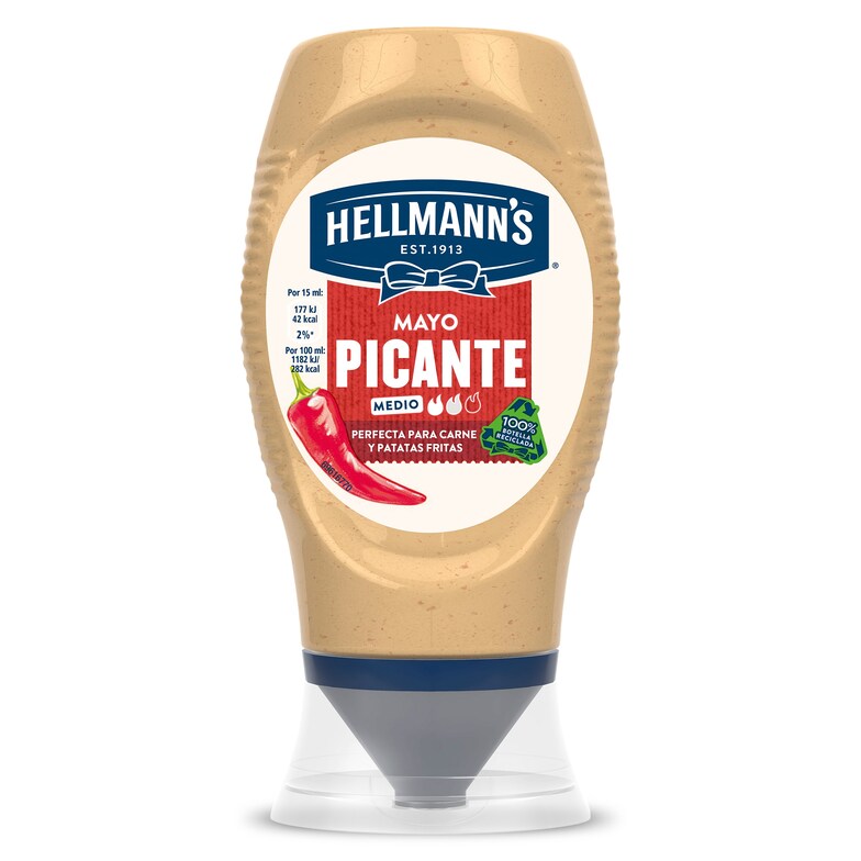 Dia Mayonesa Picante Hellmanns Bote 250 Ml