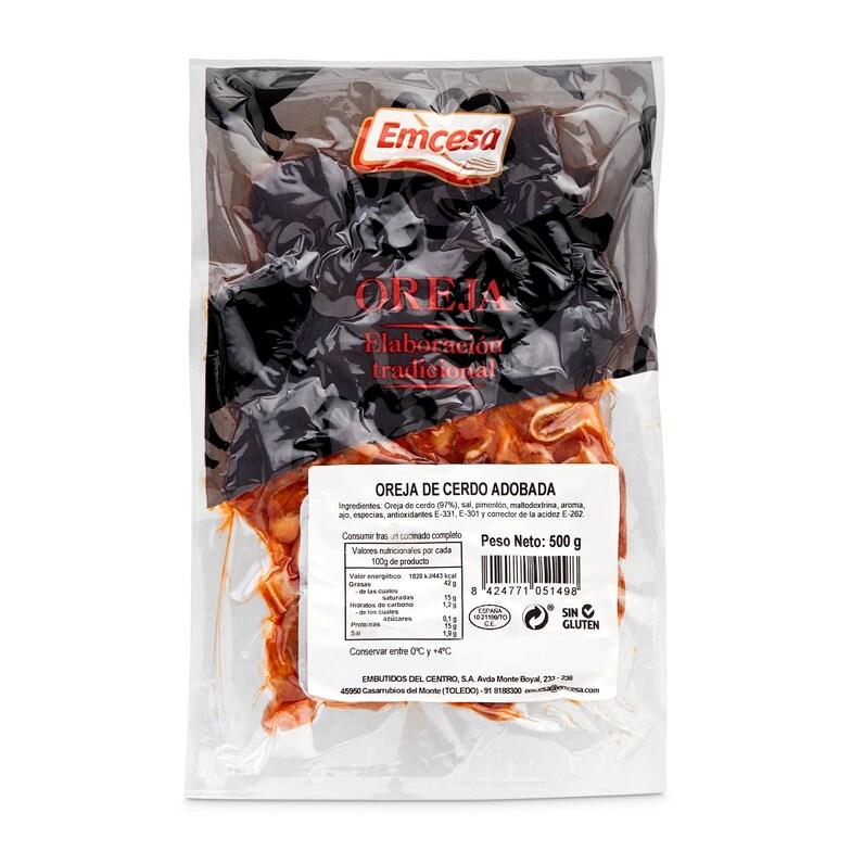 Dia Oreja De Cerdo Adobada Emcesa Bolsa 500 G