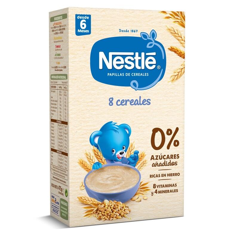 Dia Papilla de 8 cereales Nestlé caja 475 g