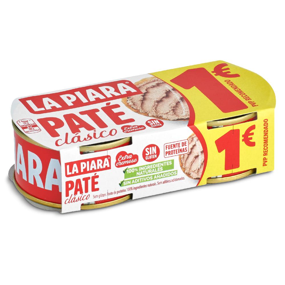 Dia Paté Clásico La Piara Lata 2 X 75 G