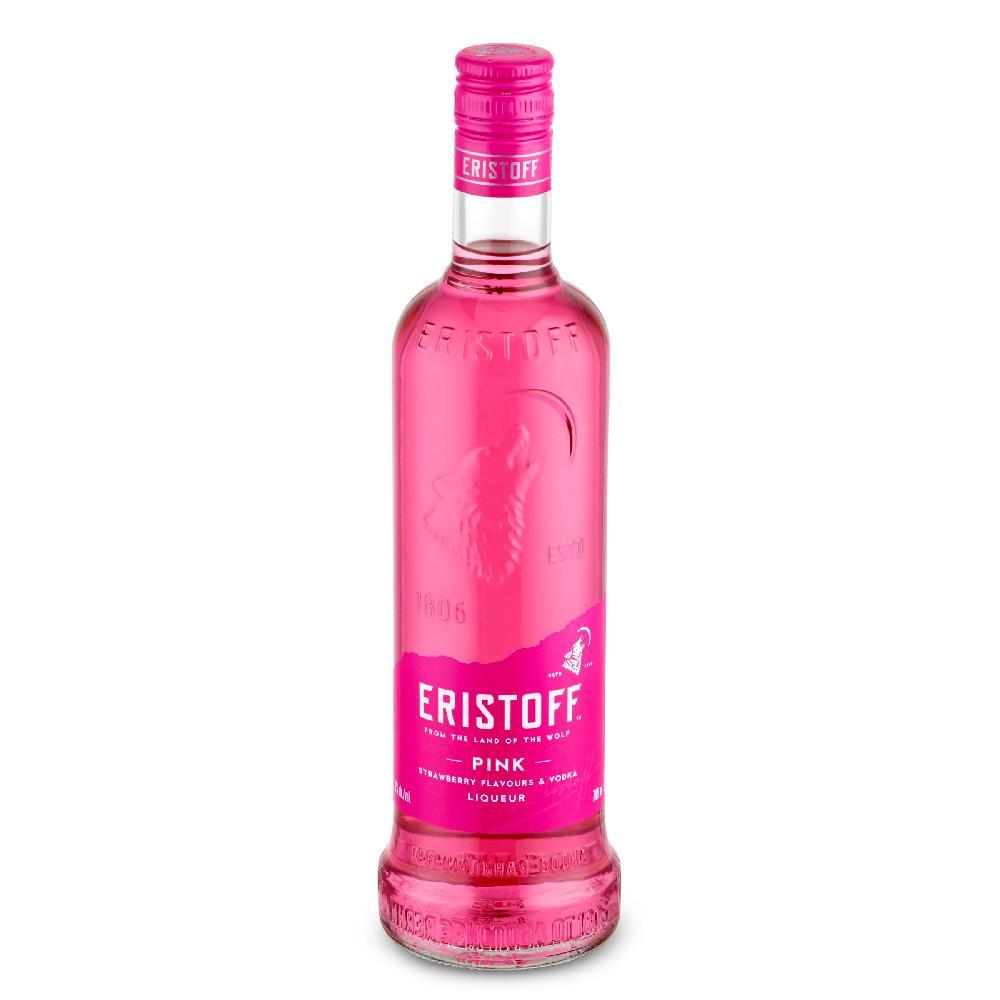 Dia Pink vodka Eristoff botella 70 cl