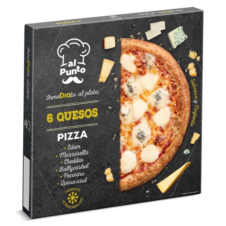 Dia Pizza 6 quesos Al Punto Dia caja 470 g